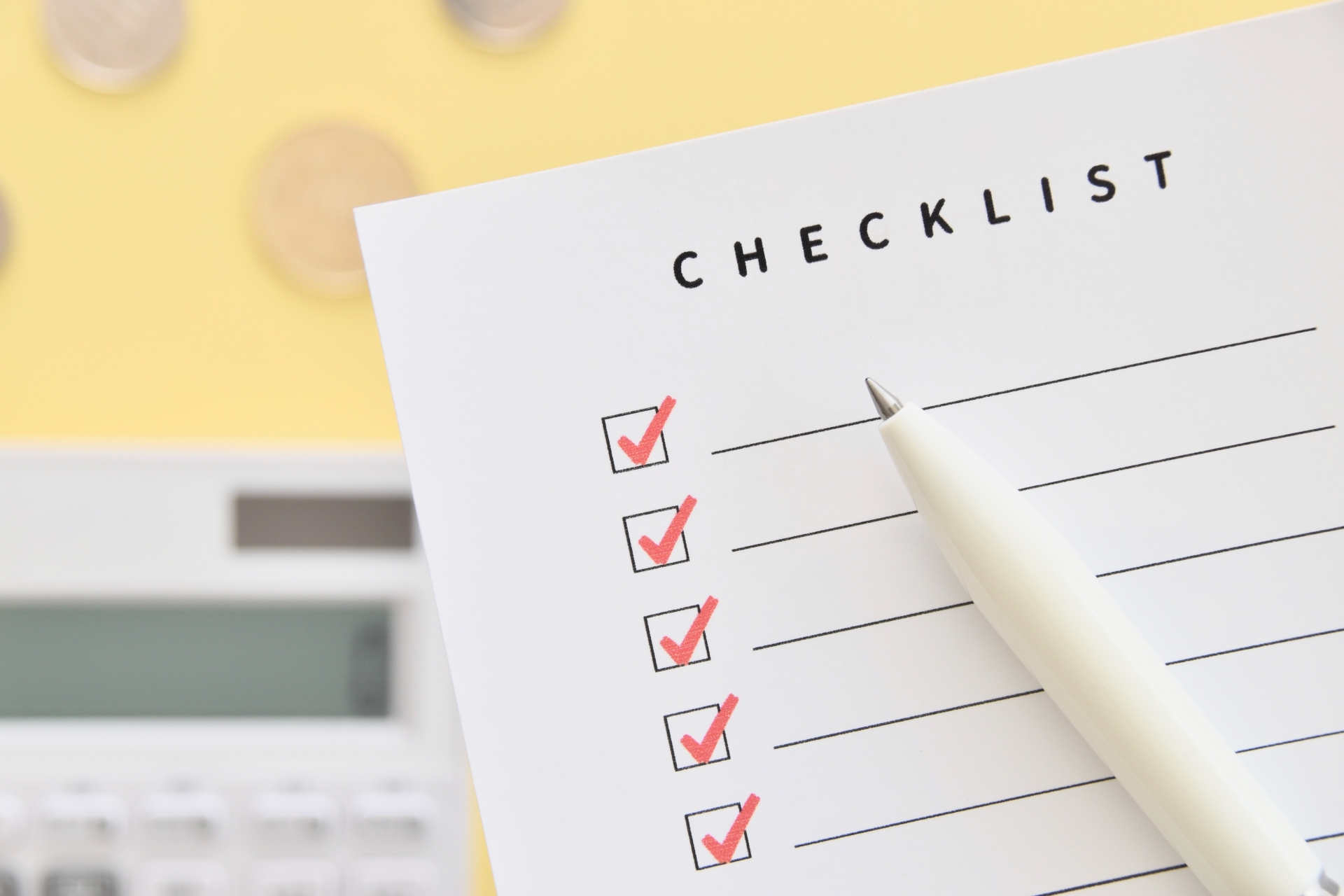 郡山市　おうちの壁穴リペア工房　退去前のチェックリストイメージ写真